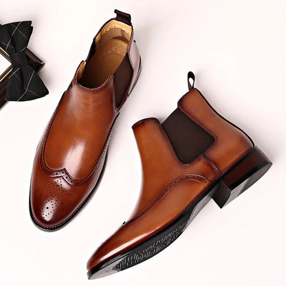 Winston Leather Chelsea Boots