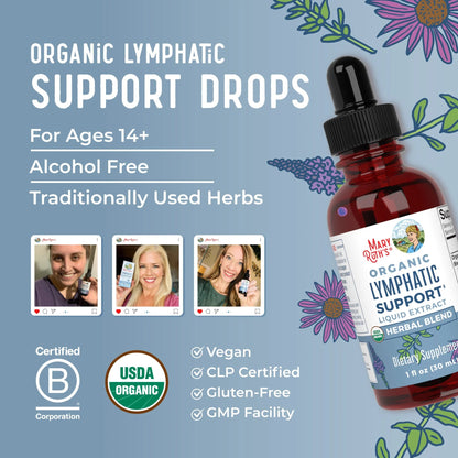 Organic Lymphatic Support Herbal Blend